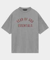 T-Shirt Dark Heathe = letra roja