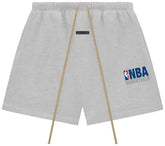 Pantalones cortos deportivos Fear of God Essentials x NBA 'Light Heather'