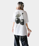 T-Shirt Cherries Tee Blanca