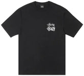 Stussy Dados Tee Pigment Dyed 'Logo Gris'