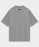 T-Shirt Dark Heathe = letra roja