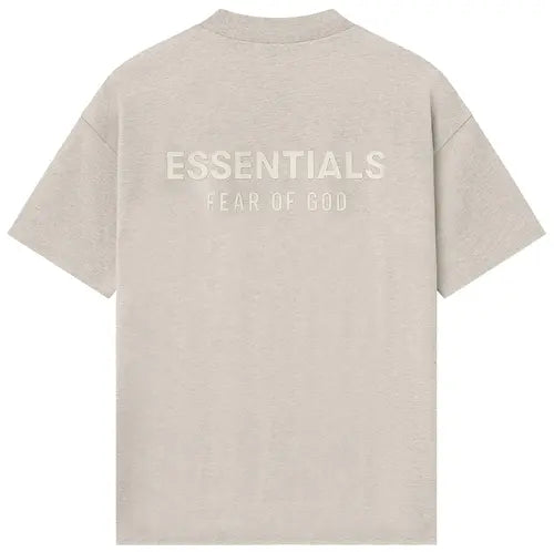 Camiseta clásica de manga corta Fear of God Essentials 'Heather Stone'