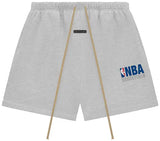 Pantalones cortos deportivos Fear of God Essentials x NBA 'Light Heather'