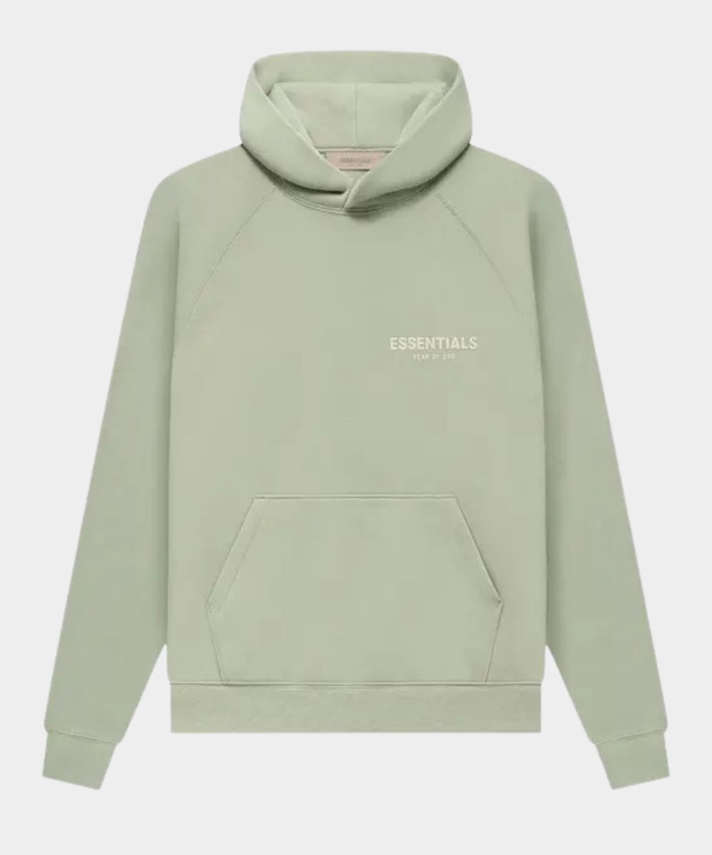 Sudadera con capucha esencial Fear of God Essentials 'Sea Foam'