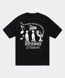 Camiseta Stussy x Patta Sound Connection 'Negra'