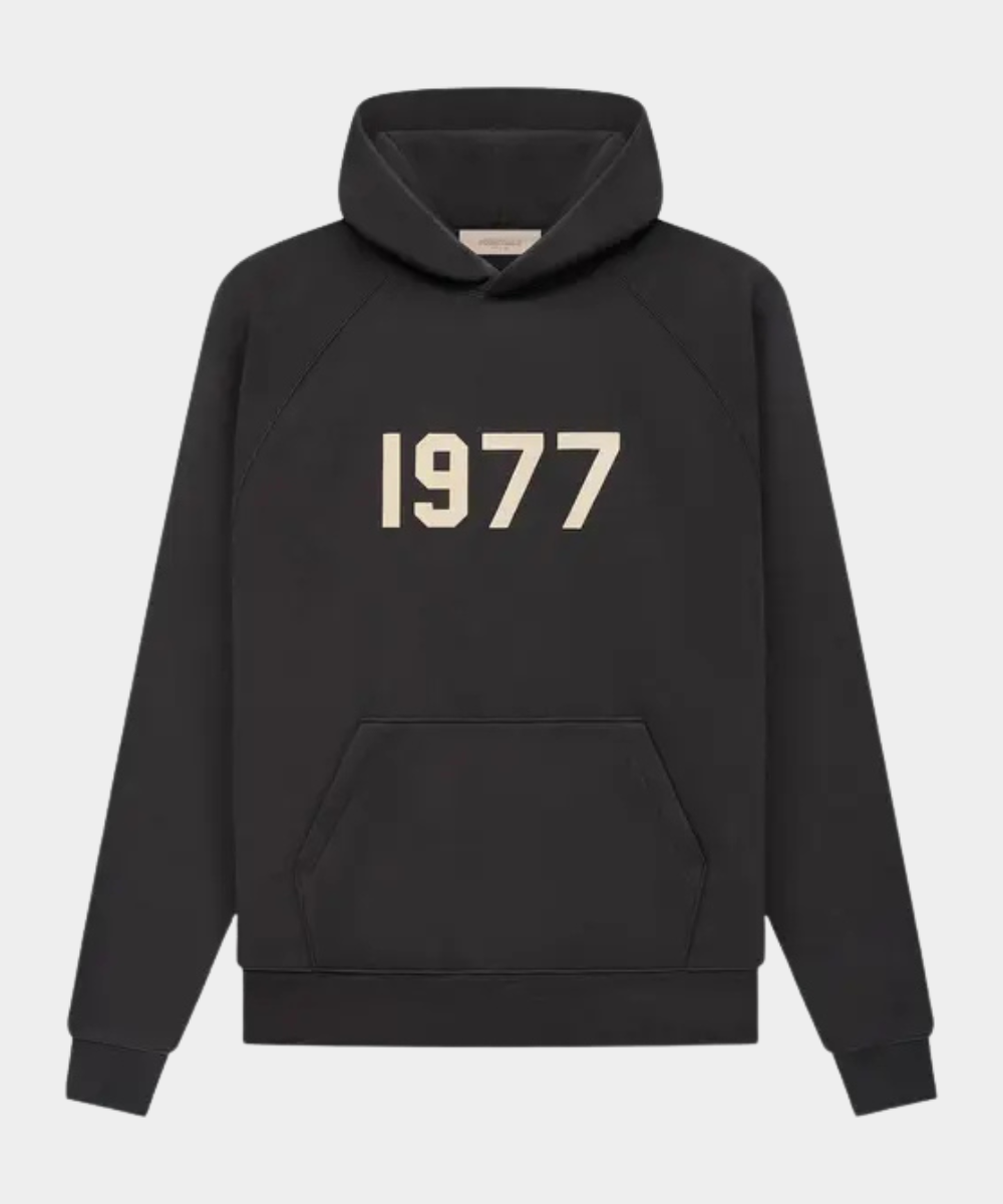 Sudadera con capucha Fear of God Essentials Essentials 1977 'Iron'
