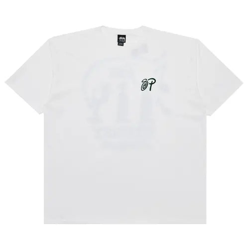 Camiseta Stussy x Patta Sound Connection 'Blanca'