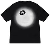 Stussy 8 Ball Fade Tee 'Negra'