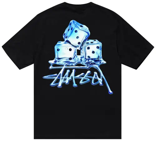 Camiseta Stussy Melted 'Negra'